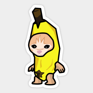 Bananacat Sticker